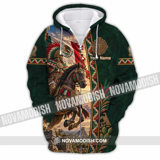 Unisex Shirt - Custom Mexico Shirt - Zipper Hoodie / S - T-shirt