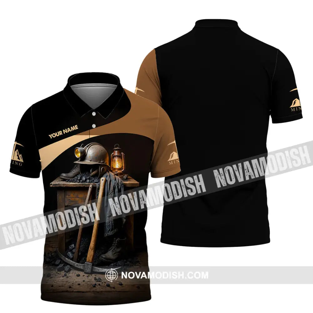Unisex Shirt - Custom Mining Shirt - Polo Shirt / S - T-shirt