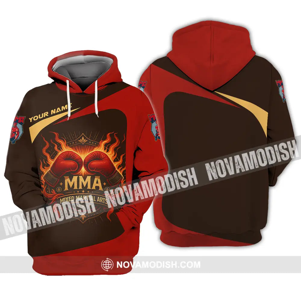 Unisex Shirt - Custom Mixed Martial Arts MMA Lover Shirt Hoodie / S T-shirt