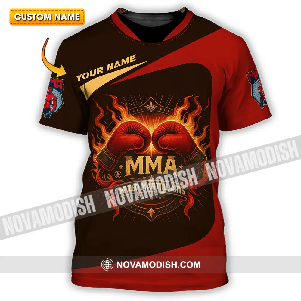 Unisex Shirt - Custom Mixed Martial Arts MMA Lover Shirt T-shirt