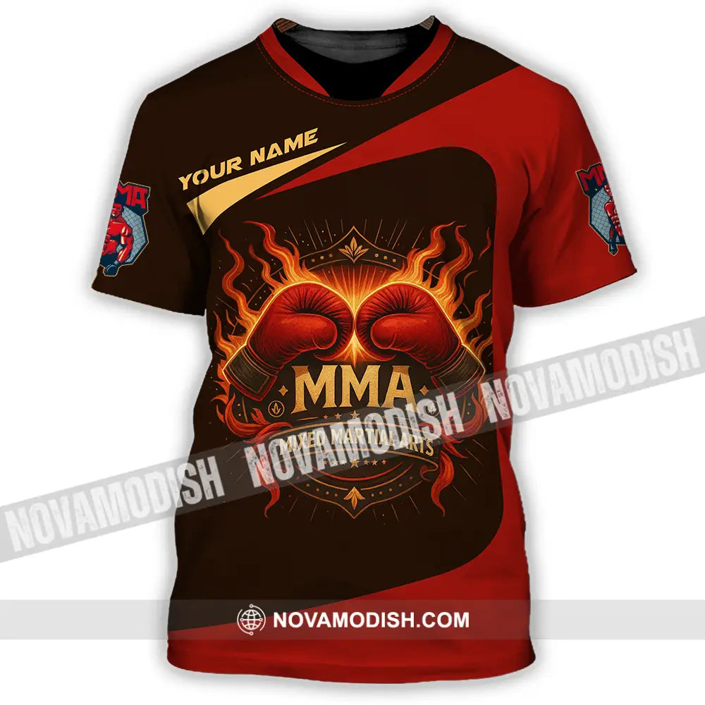 Unisex Shirt - Custom Mixed Martial Arts MMA Lover Shirt T-Shirt / S T-shirt