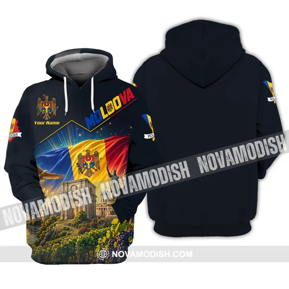 Unisex Shirt - Custom Moldova Shirt - Hoodie / S - T-shirt