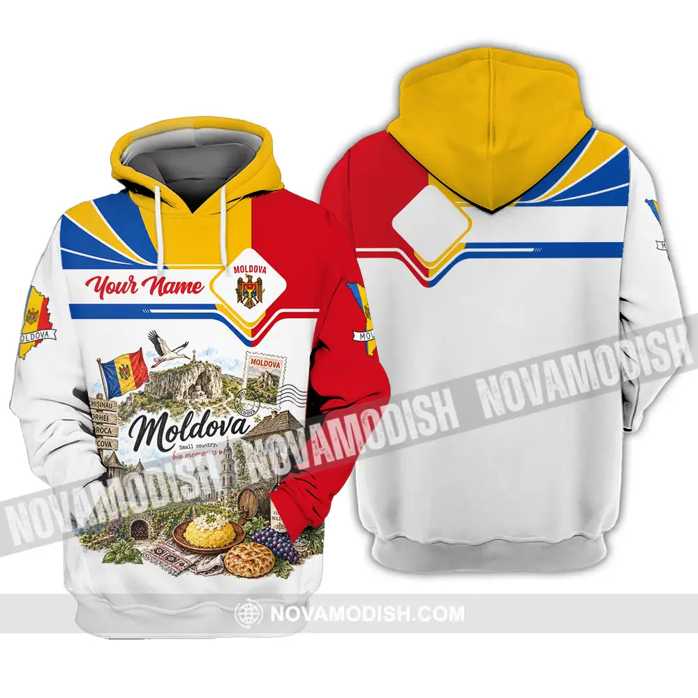 Unisex Shirt - Custom Moldova Shirt - Hoodie / S - T-shirt