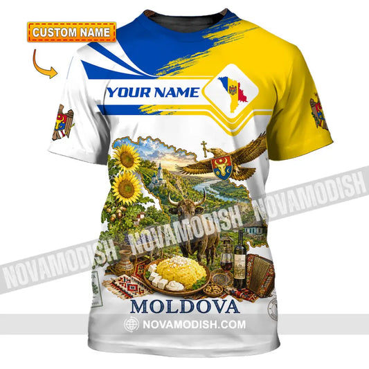 Unisex Shirt - Custom Moldova Shirt - T-shirt