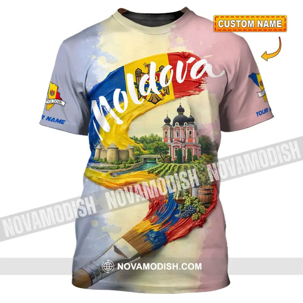 Unisex Shirt - Custom Moldova Shirt - T-shirt