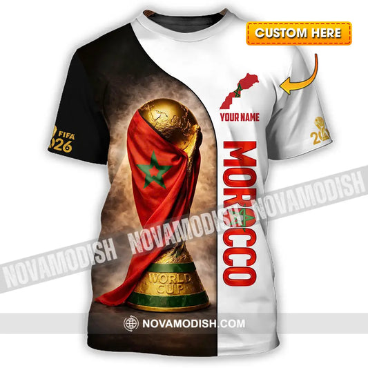 Unisex Shirt - Custom Morocco 3D Shirt T-shirt