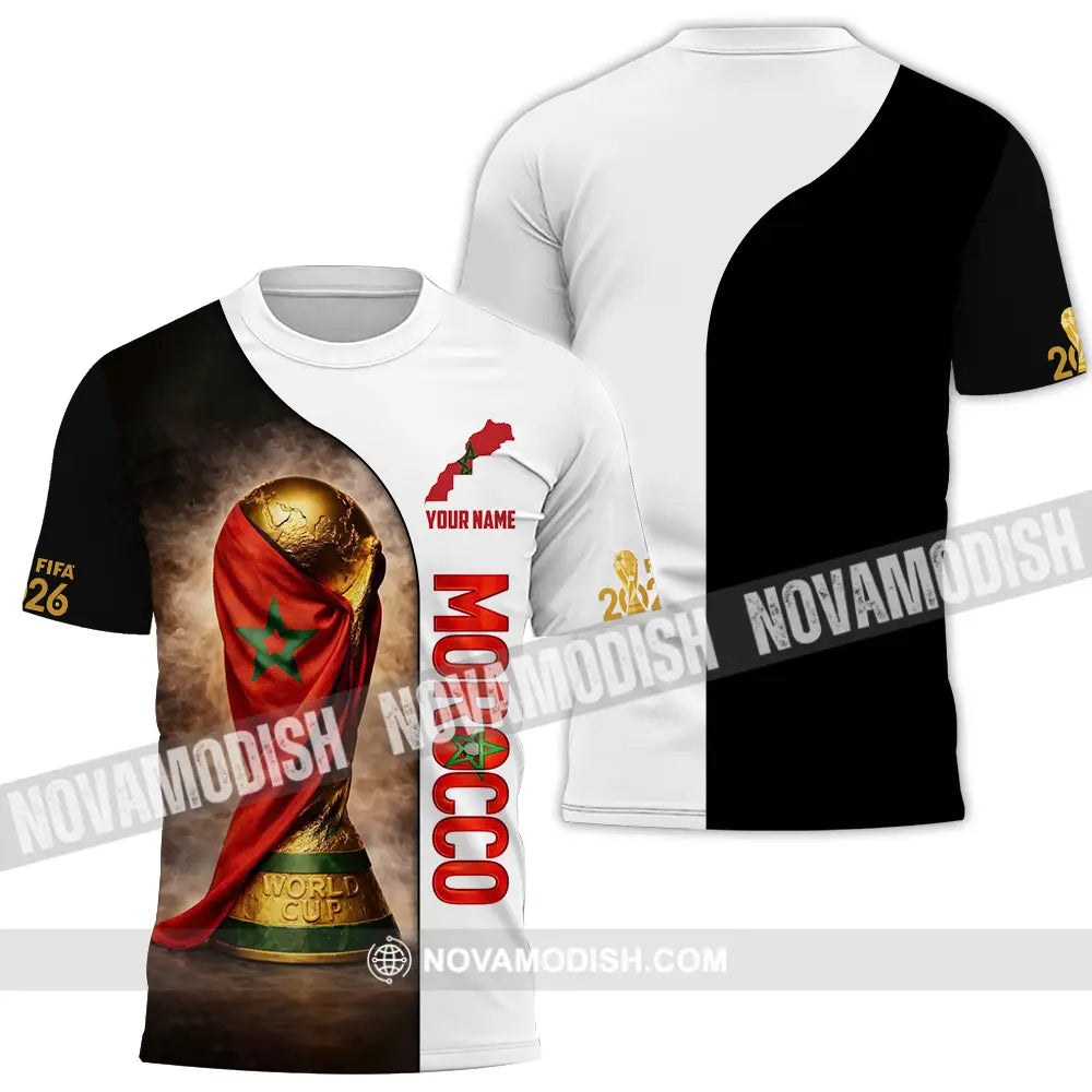 Unisex Shirt - Custom Morocco 3D Shirt T-Shirt / S T-shirt