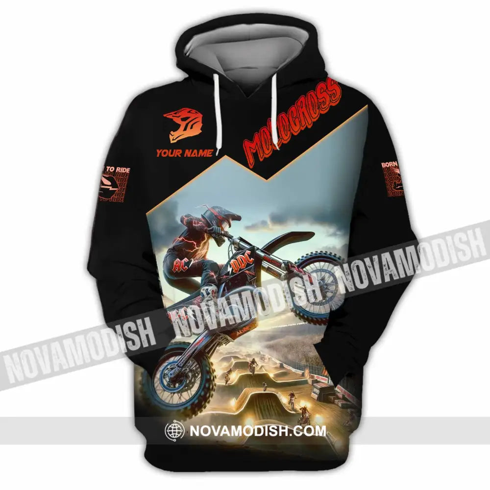 Unisex Shirt - Custom Motocross Shirt Hoodie / S T-shirt