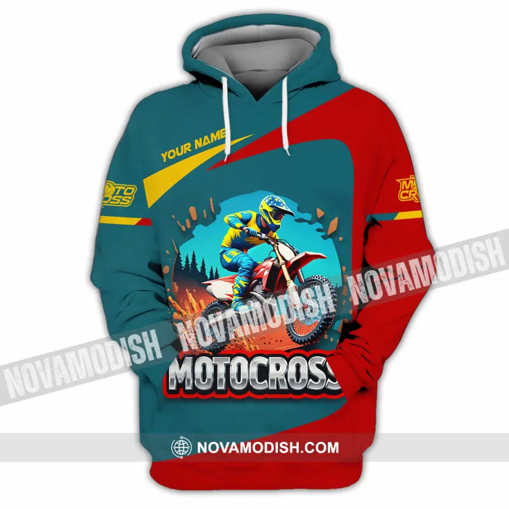 Unisex Shirt - Custom Motocross Shirt Hoodie / S T-shirt