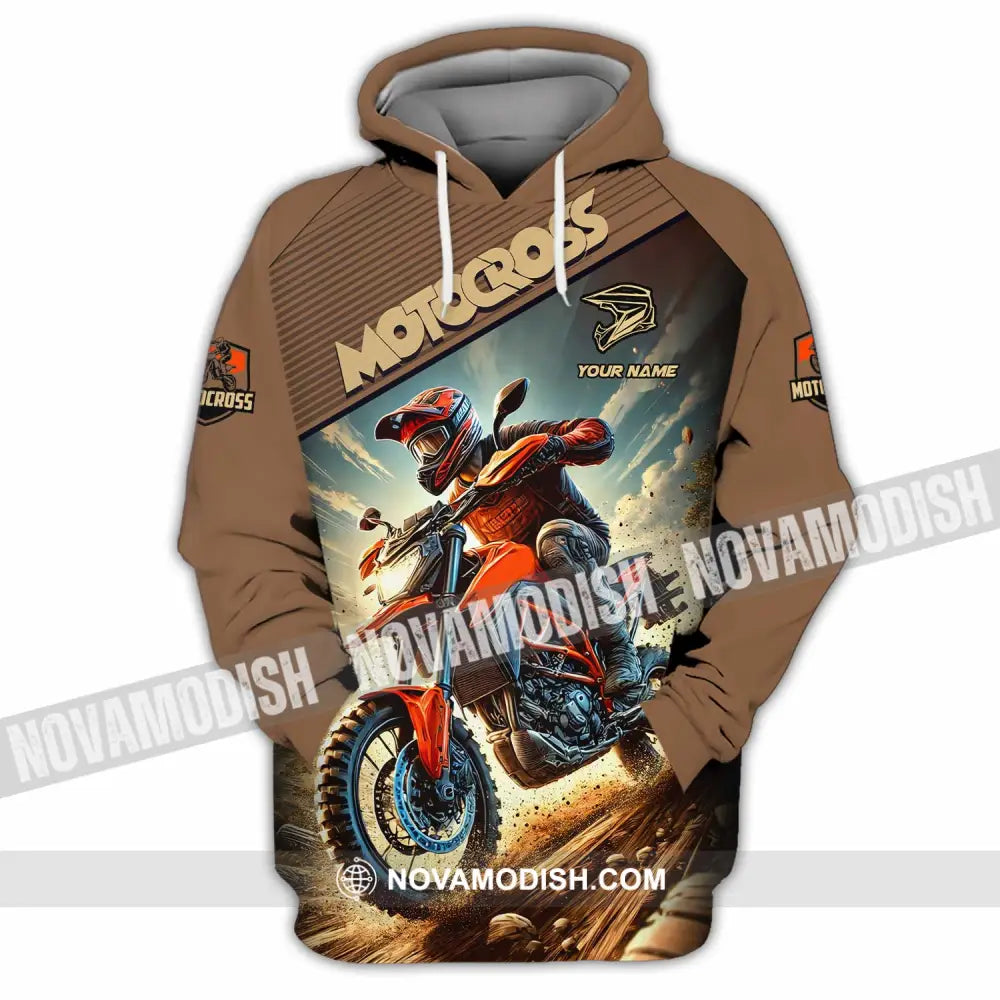 Unisex Shirt - Custom Motocross Shirt Hoodie / S T-shirt