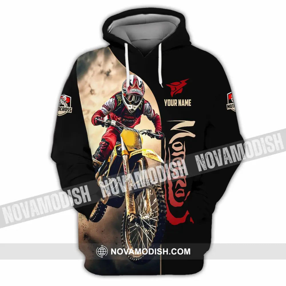 Unisex Shirt - Custom Motocross Shirt Hoodie / S T-shirt