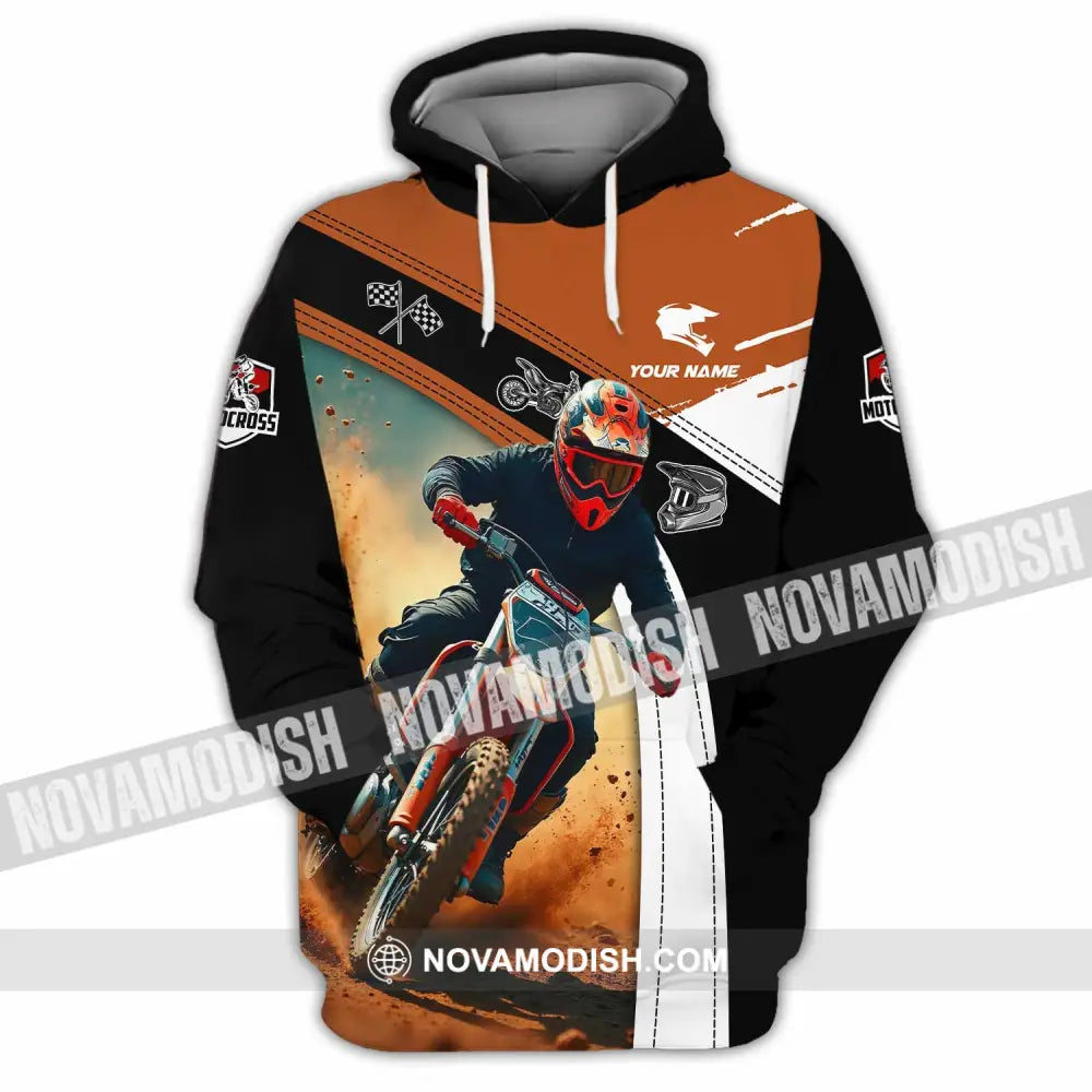 Unisex Shirt - Custom Motocross Shirt Hoodie / S T-shirt