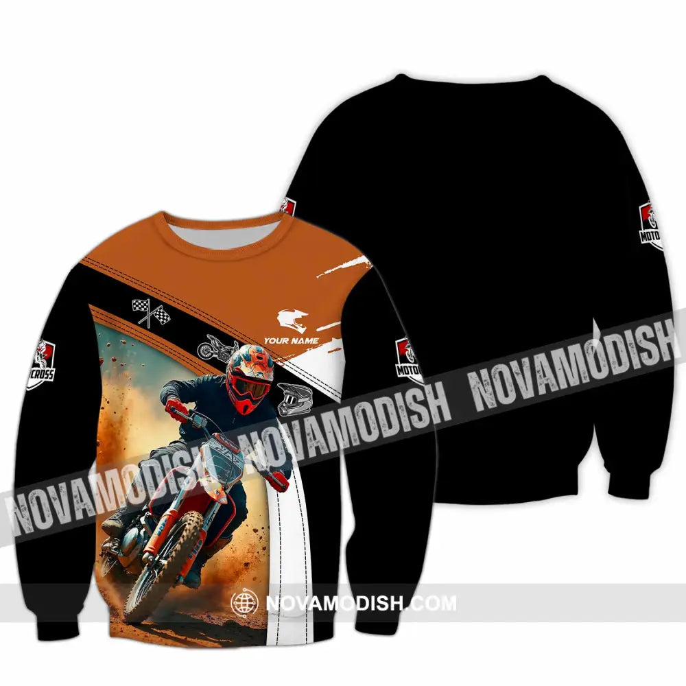 Unisex Shirt - Custom Motocross Shirt Long Sleeve / S T-shirt