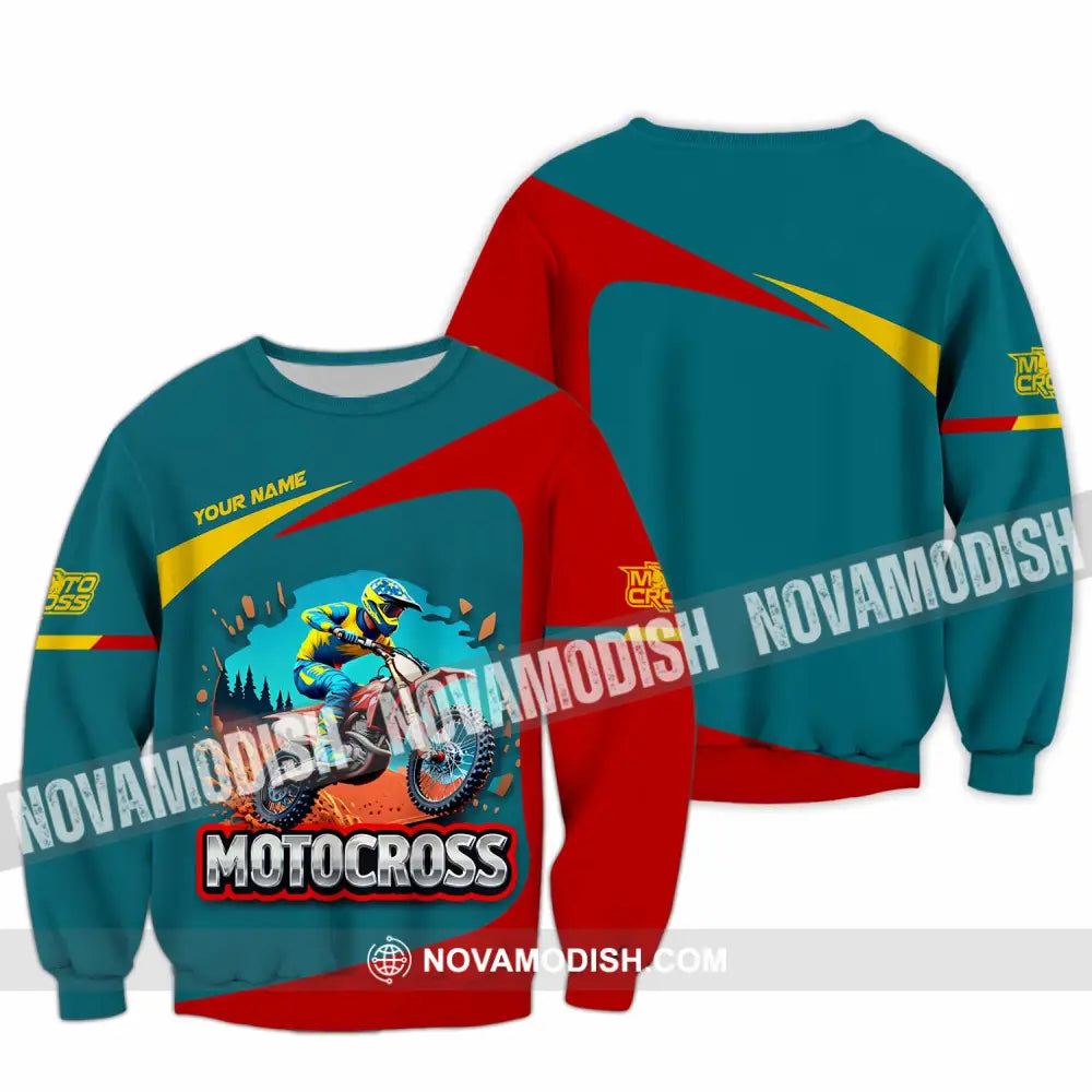 Unisex Shirt - Custom Motocross Shirt Long Sleeve / S T-shirt
