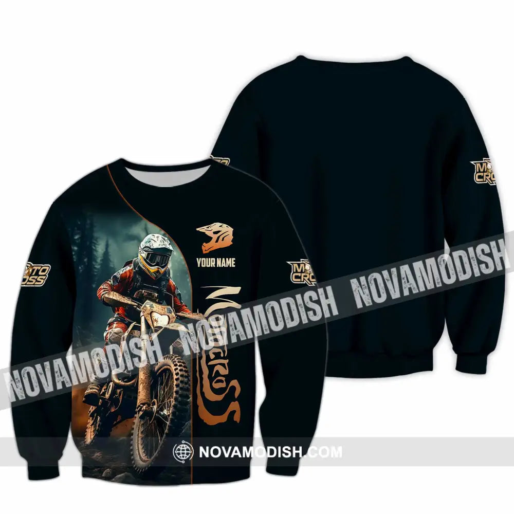 Unisex Shirt - Custom Motocross Shirt Long Sleeve / S T-shirt