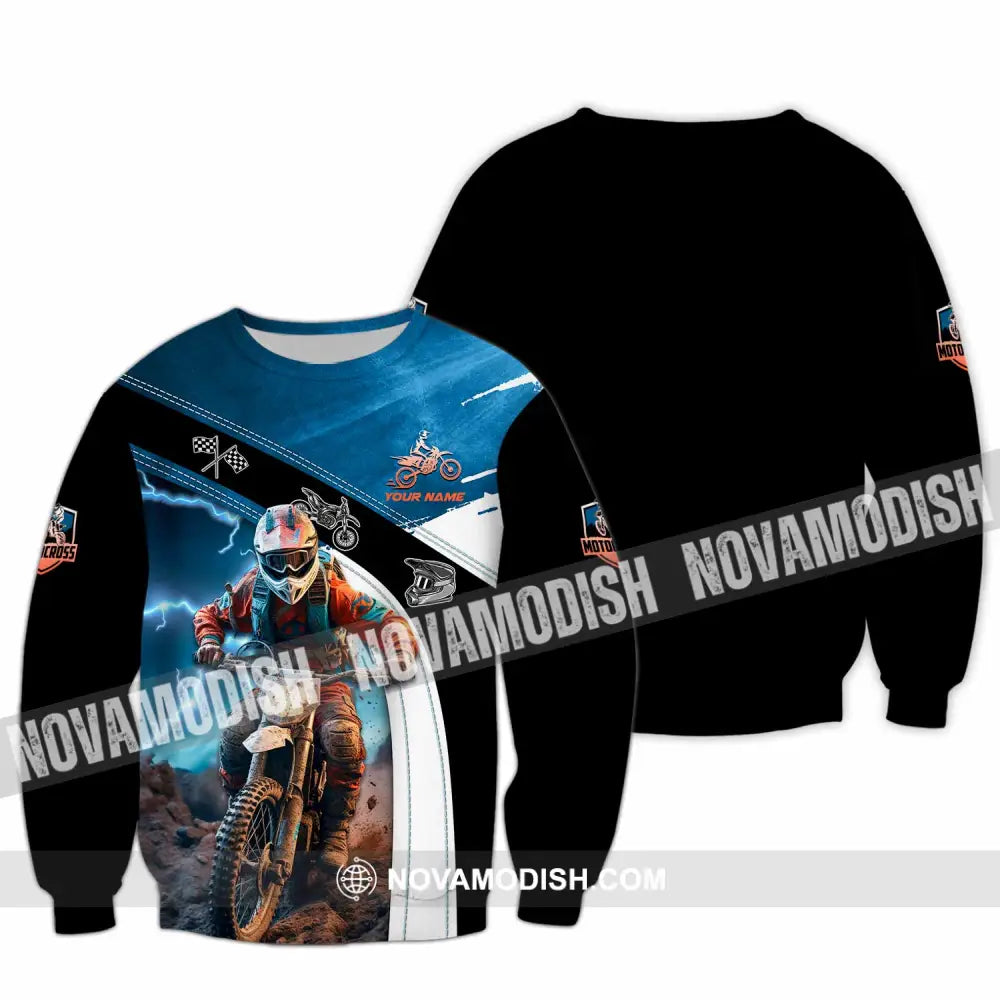 Unisex Shirt - Custom Motocross Shirt Long Sleeve / S T-shirt
