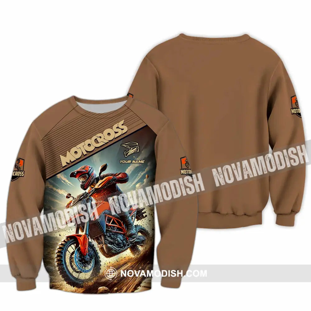 Unisex Shirt - Custom Motocross Shirt Long Sleeve / S T-shirt