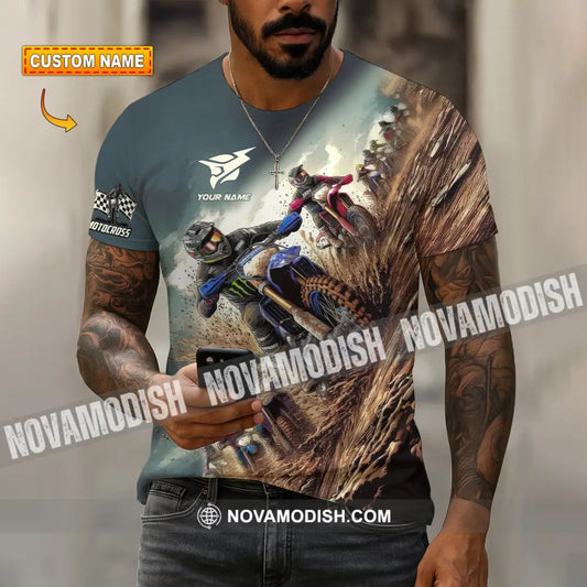 Unisex Shirt - Custom Motocross Player Shirt T-shirt