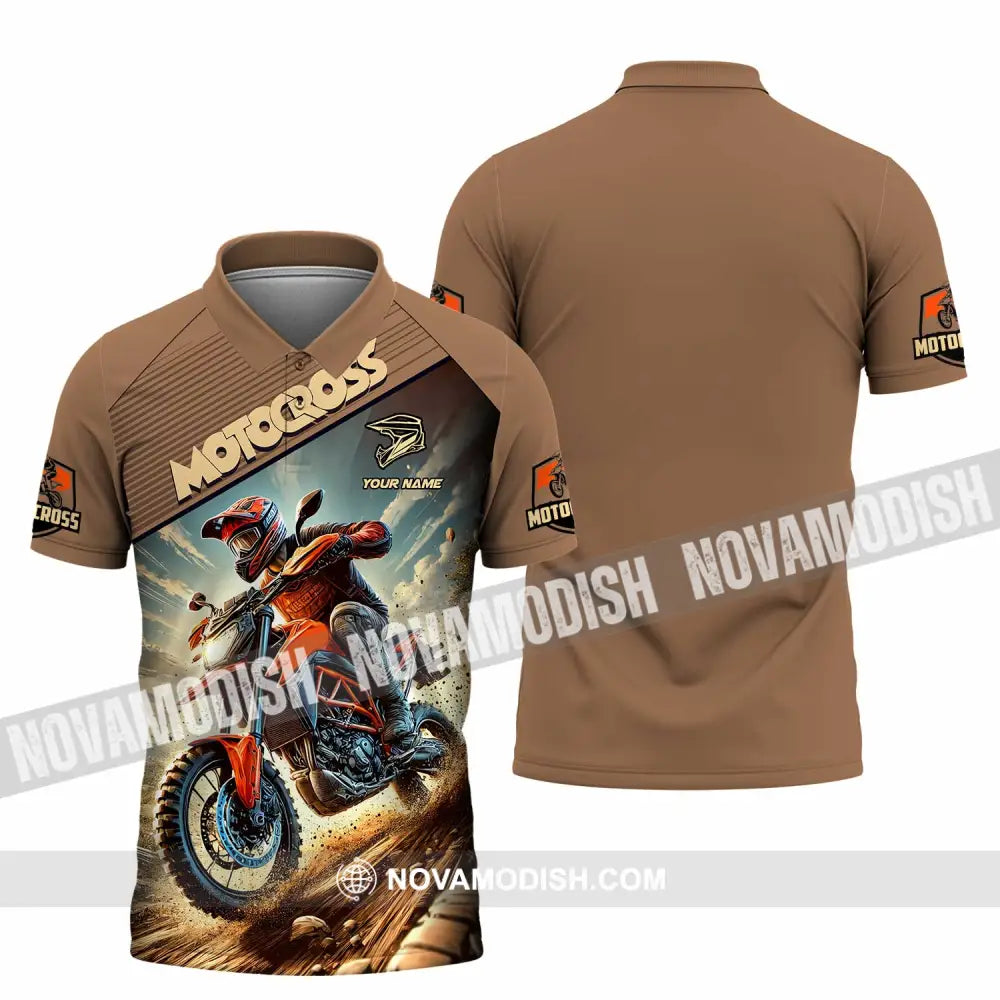 Unisex Shirt - Custom Motocross Shirt Polo Shirt / S T-shirt