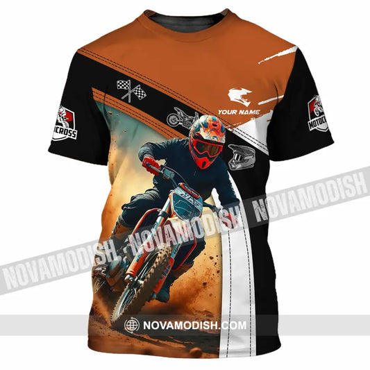 Unisex Shirt - Custom Motocross Shirt T-Shirt / S T-shirt
