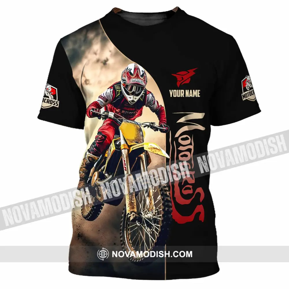 Unisex Shirt - Custom Motocross Shirt T-Shirt / S T-shirt