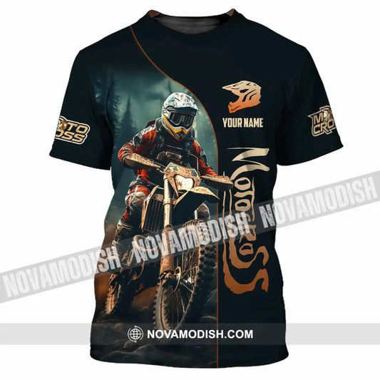 Unisex Shirt - Custom Motocross Shirt T-Shirt / S T-shirt