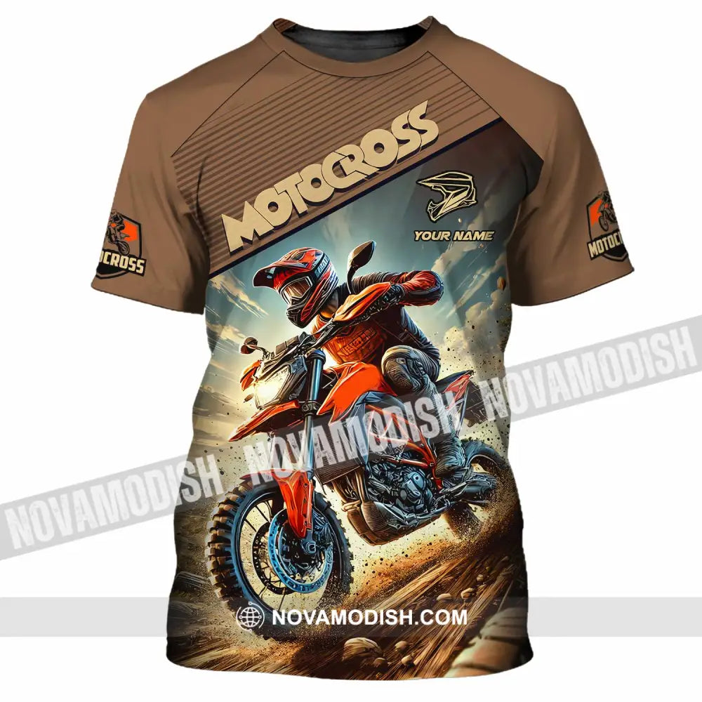 Unisex Shirt - Custom Motocross Shirt T-Shirt / S T-shirt