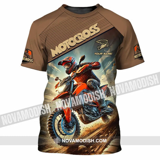Unisex Shirt - Custom Motocross Shirt T-Shirt / S T-shirt