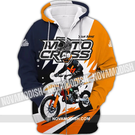 Unisex Shirt - Custom Motocross Shirt - Zipper Hoodie / S - T-shirt