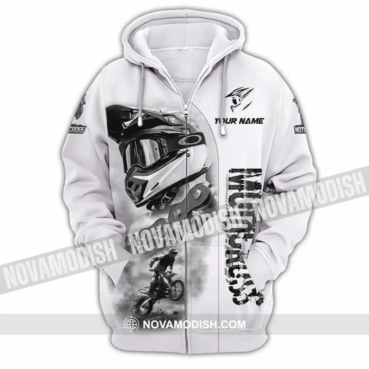 Unisex Shirt - Custom Motocross Shirt - Zipper Hoodie / S - T-shirt