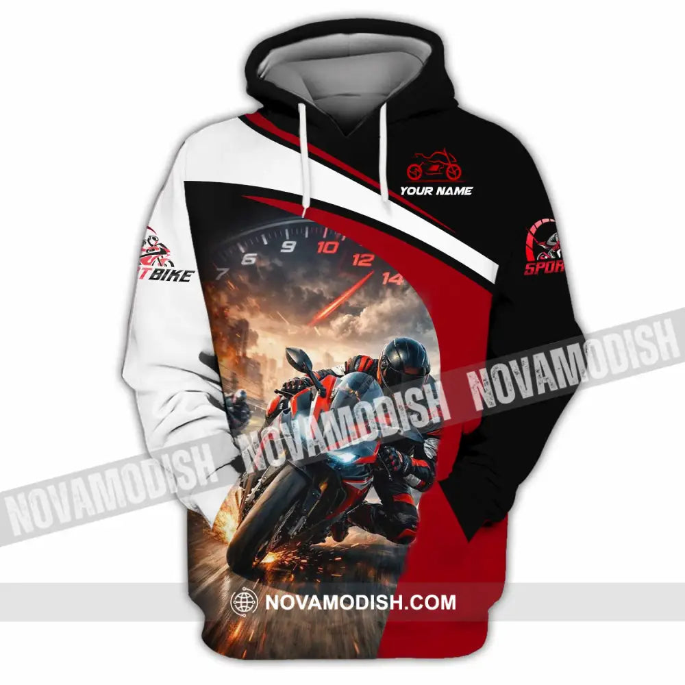 Unisex Shirt - Custom Motorbike Shirt - Hoodie / S - T-shirt