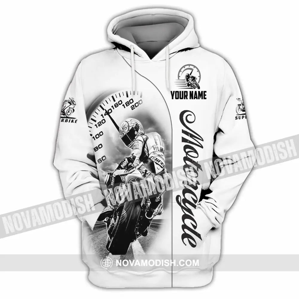Unisex Shirt - Custom Motorcycle 3D Shirt Hoodie / S T-shirt