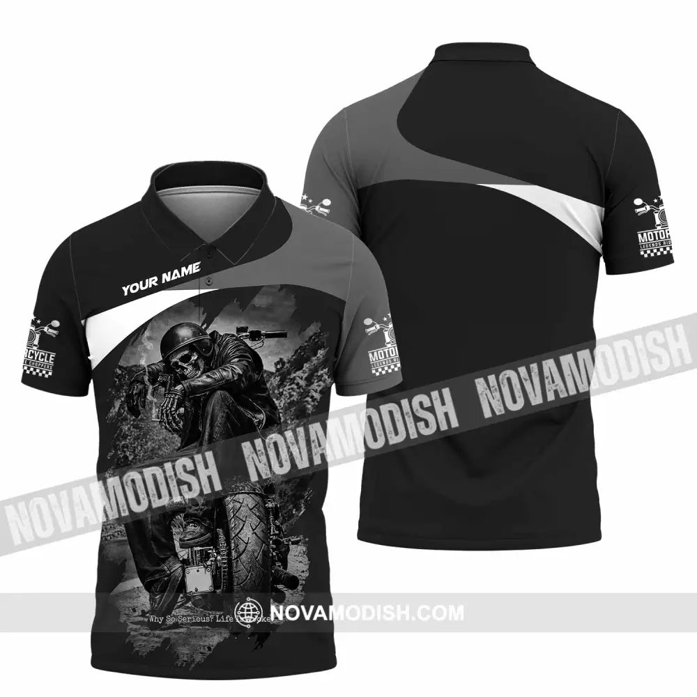 Unisex Shirt - Custom Motorcycle Shirt - Polo Shirt / S - T-shirt