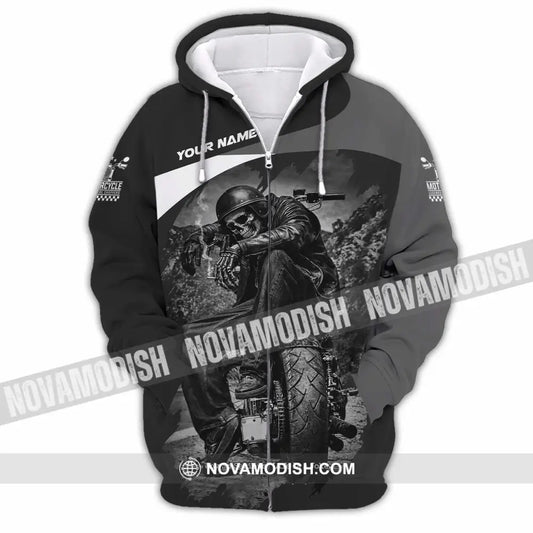 Unisex Shirt - Custom Motorcycle Shirt - Zipper Hoodie / S - T-shirt