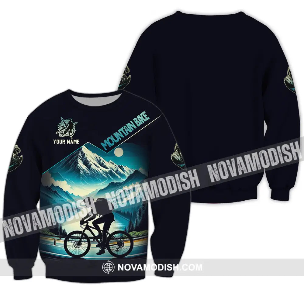 Unisex Shirt - Custom Mountain Bike 3D Shirt Long Sleeve / S T-shirt