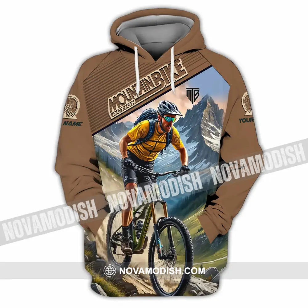 Unisex Shirt - Custom Mountain Bike Shirt Hoodie / S T-shirt