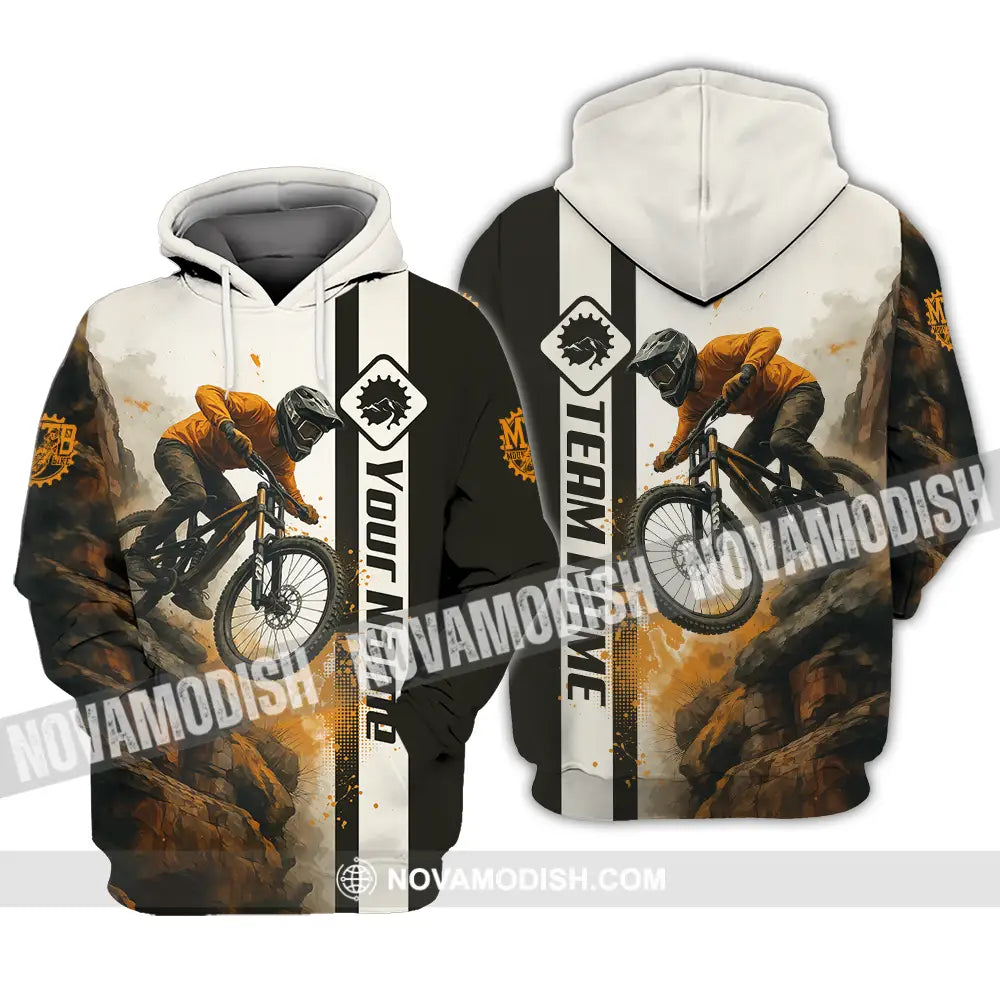 Unisex Shirt - Custom Mountain Bike Shirt Hoodie / S T-shirt