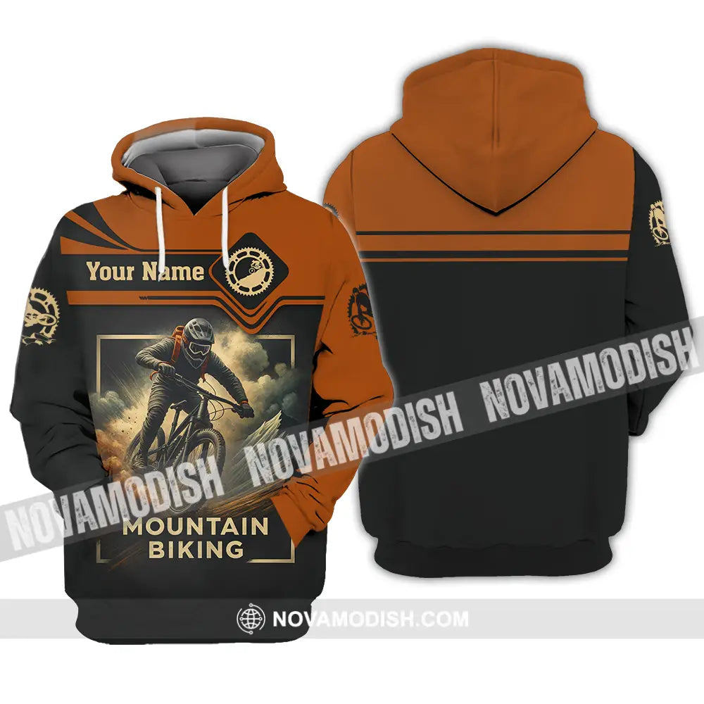 Unisex Shirt - Custom Mountain Bike Shirt Hoodie / S T-shirt