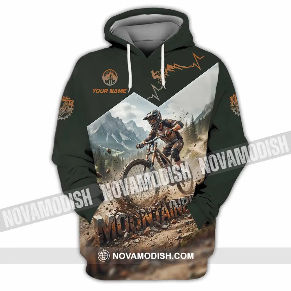 Unisex Shirt - Custom Mountain Bike Shirt - Hoodie / S - T-shirt