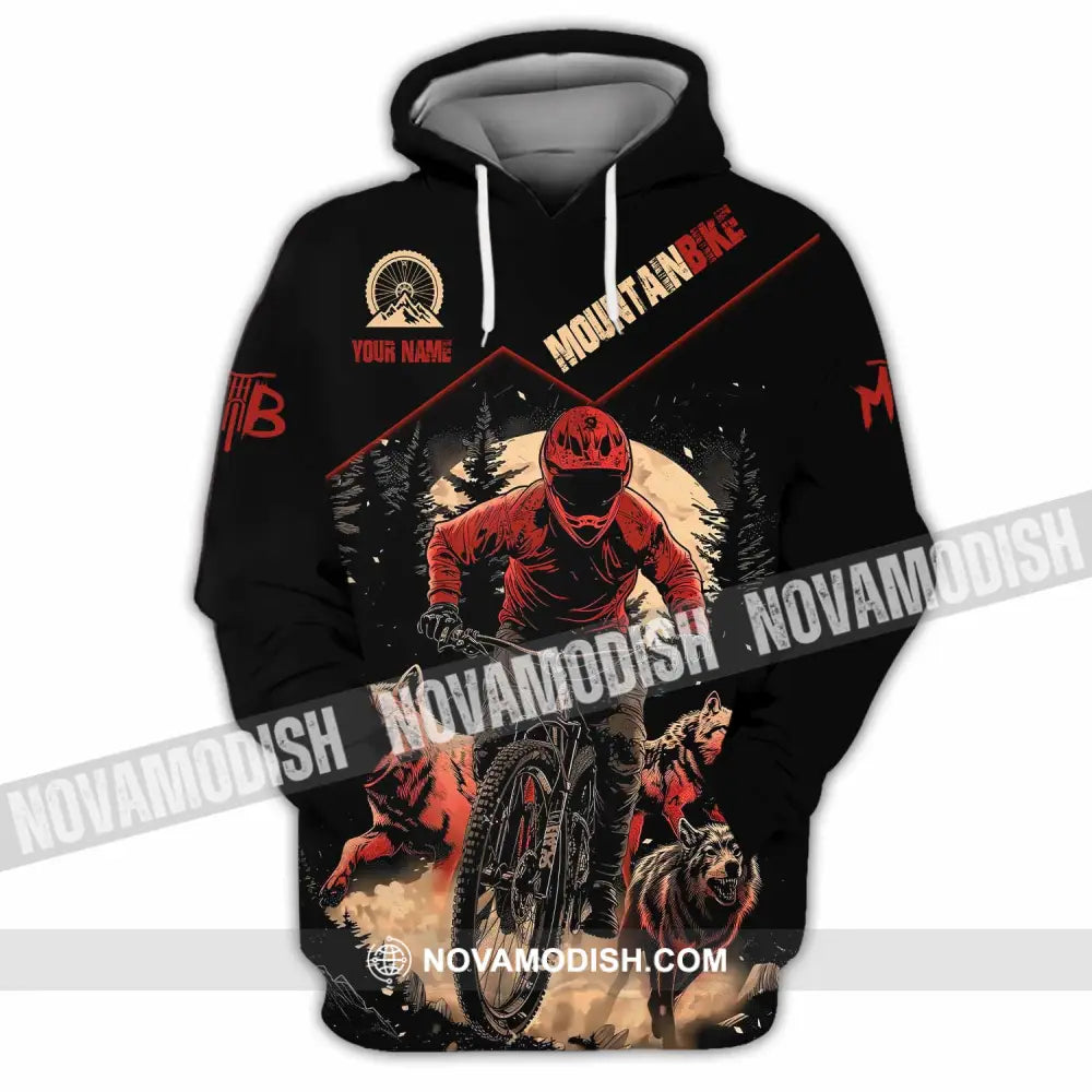 Unisex Shirt - Custom Mountain Bike Shirt Hoodie / S T-shirt