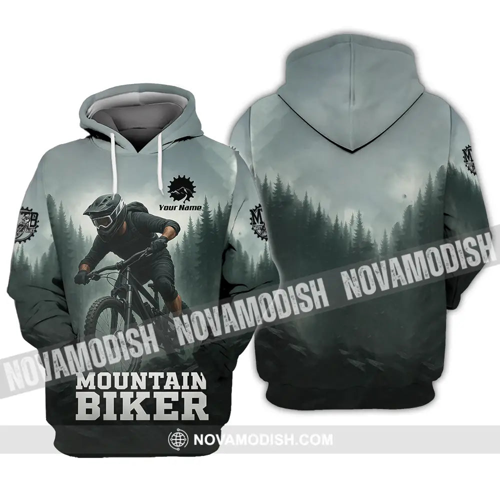 Unisex Shirt - Custom Mountain Bike Shirt Hoodie / S T-shirt