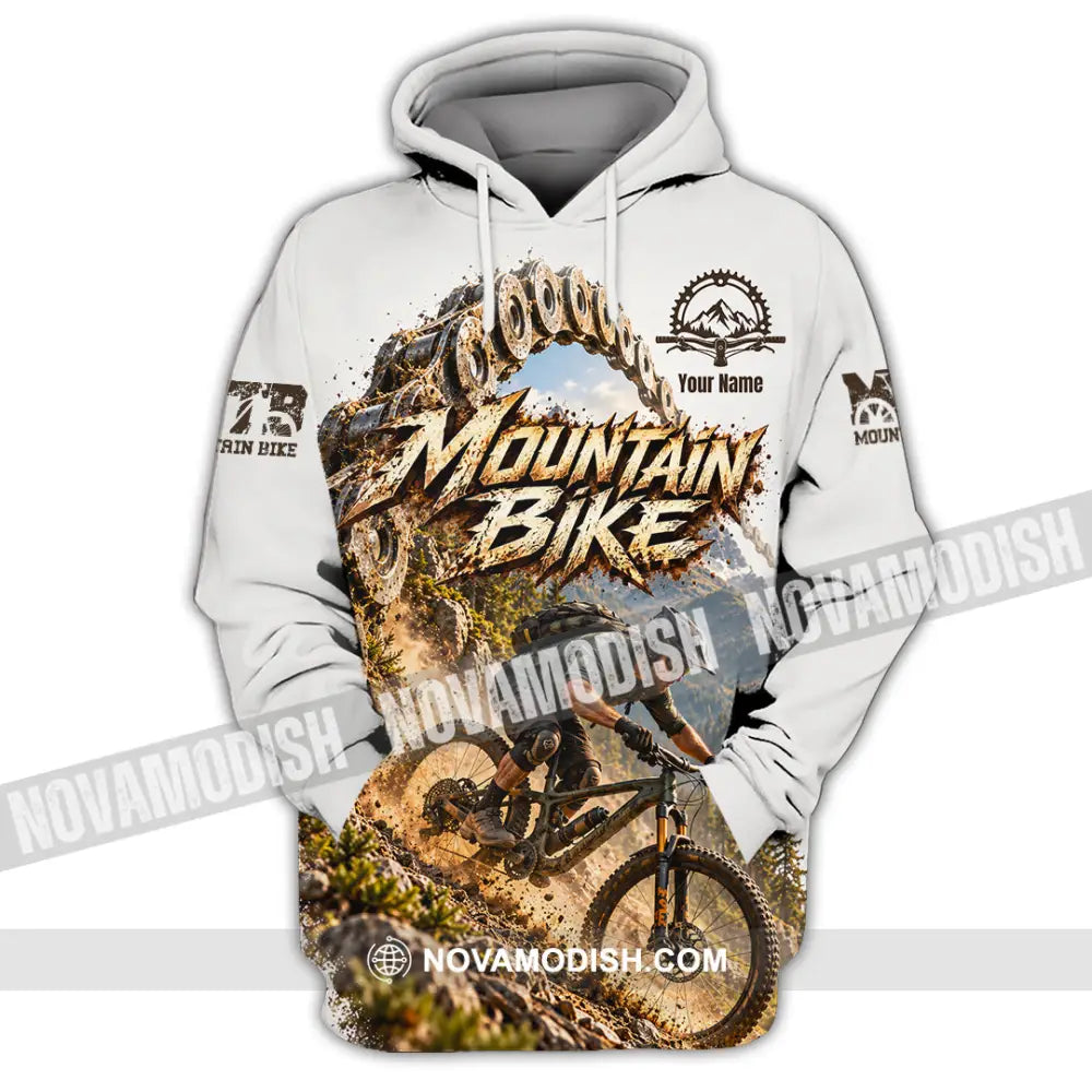 Unisex Shirt - Custom Mountain Bike Shirt - Hoodie / S - T-shirt