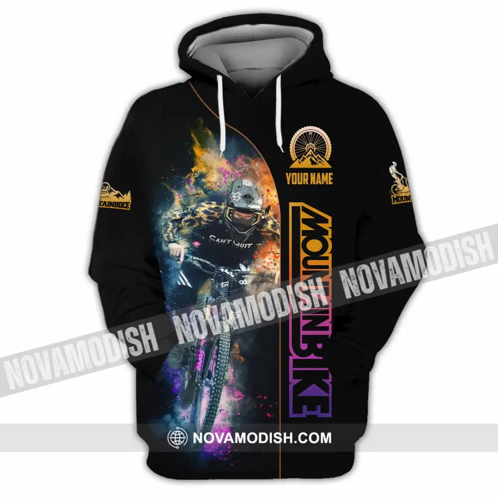 Unisex Shirt - Custom Mountain Bike Shirt Hoodie / S T-shirt