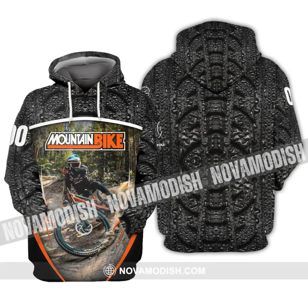 Unisex Shirt - Custom Mountain Bike Shirt Hoodie / S T-shirt