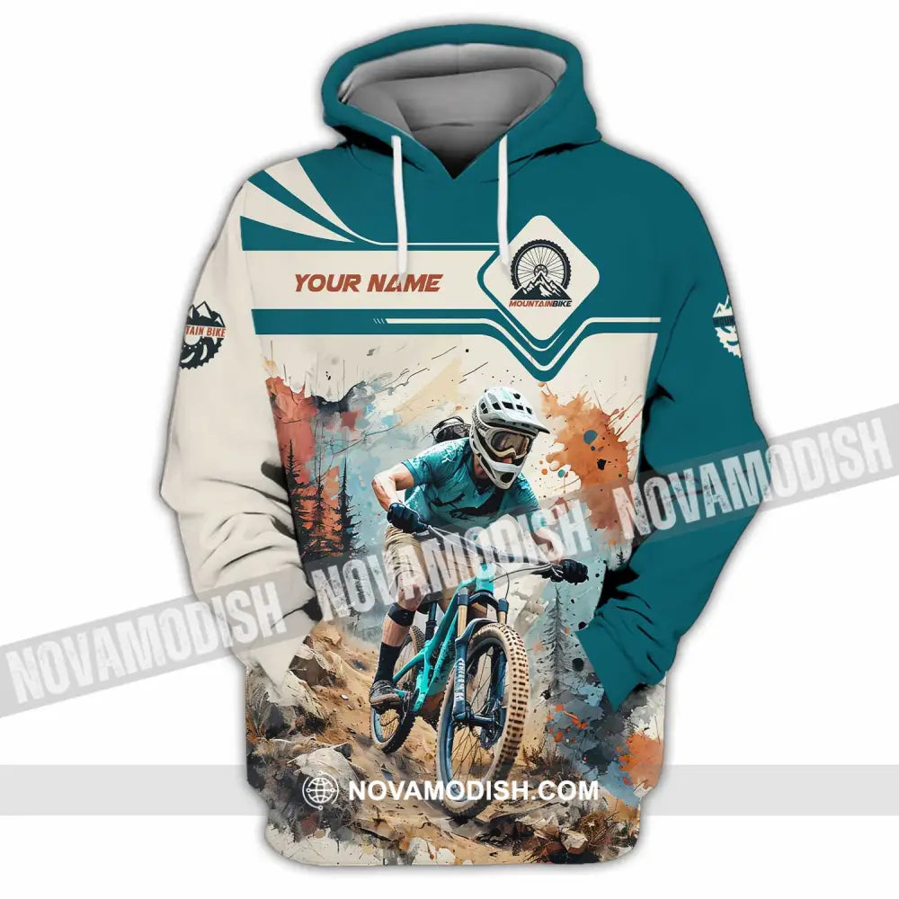 Unisex Shirt - Custom Mountain Bike Shirt Hoodie / S T-shirt