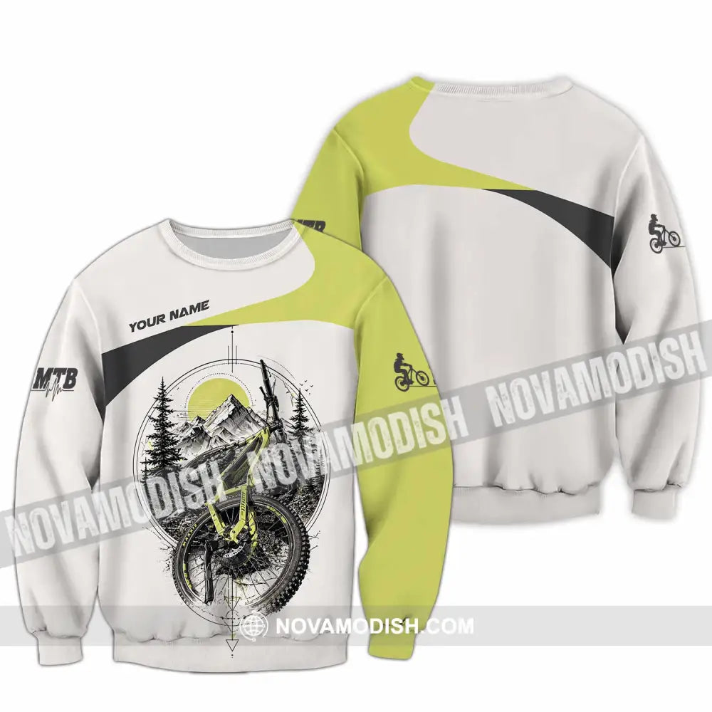 Unisex Shirt - Custom Mountain Bike Shirt - Long Sleeve / S - T-shirt