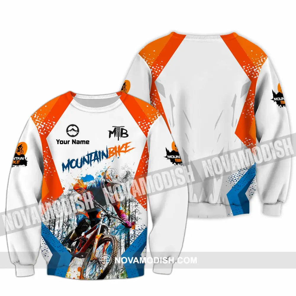 Unisex Shirt - Custom Mountain Bike Shirt - Long Sleeve / S - T-shirt