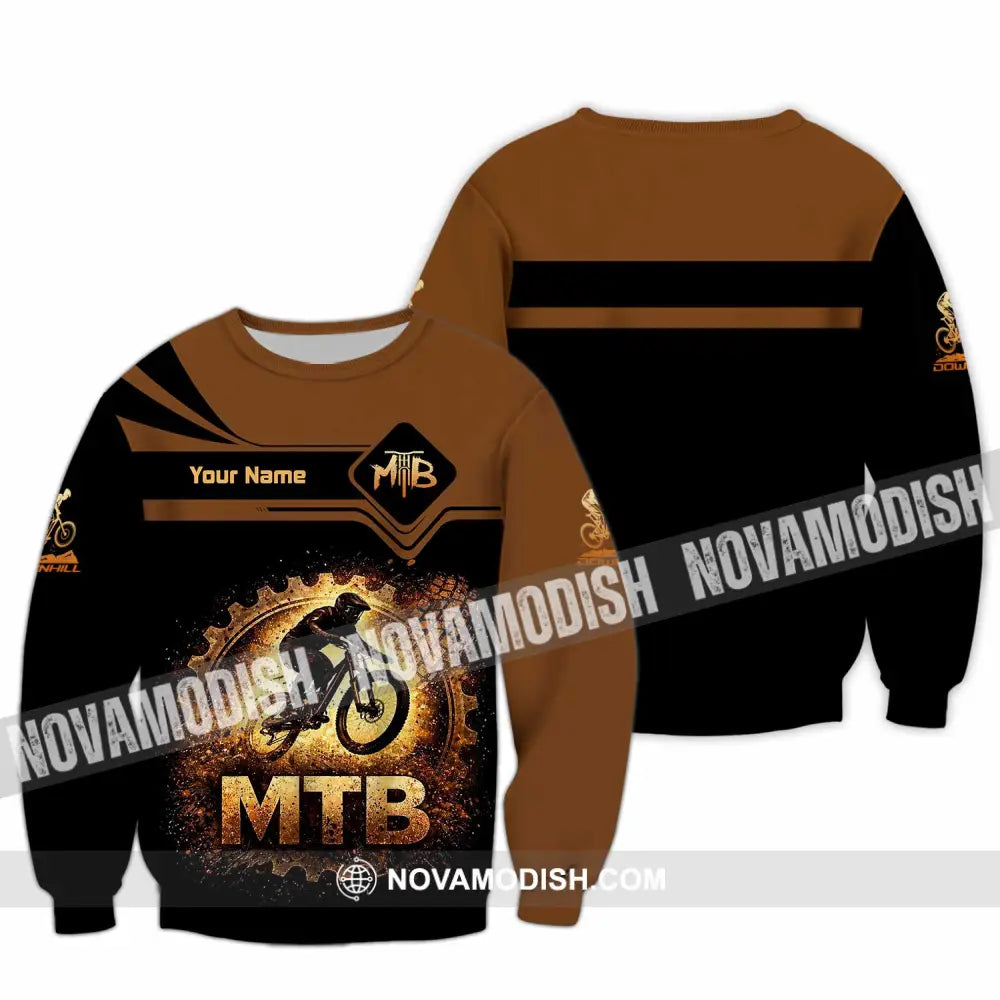 Unisex Shirt - Custom Mountain Bike Shirt - Long Sleeve / S - T-shirt