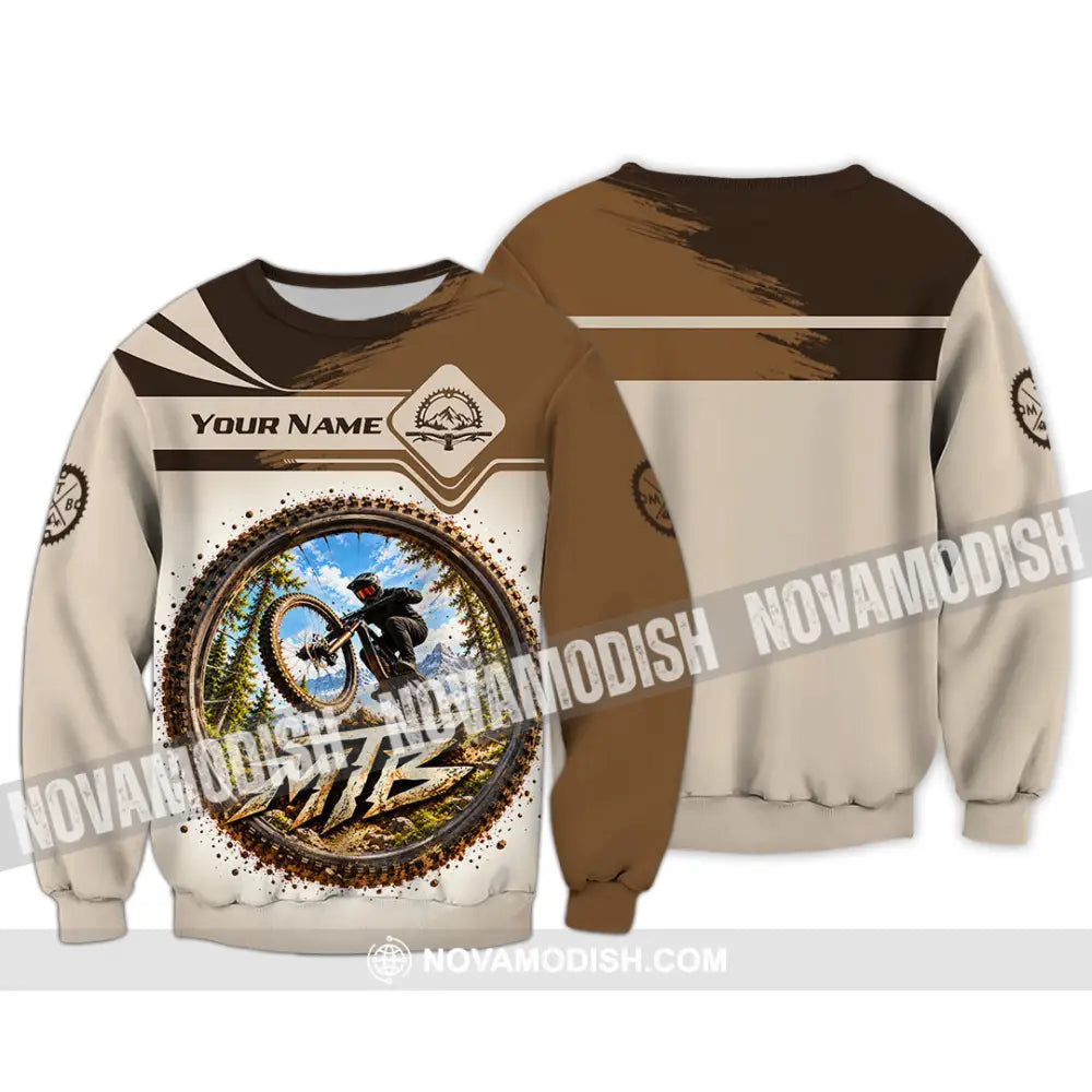 Unisex Shirt - Custom Mountain Bike Shirt - Long Sleeve / S - T-shirt