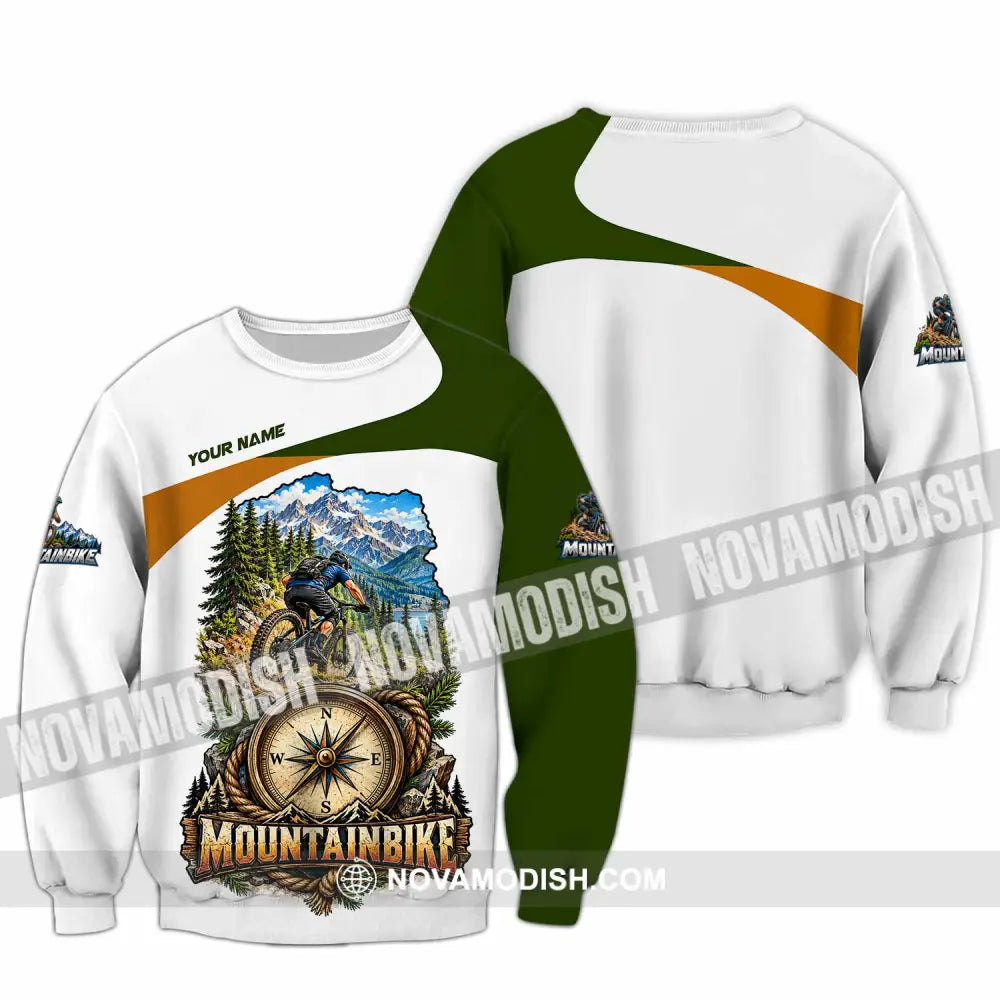 Unisex Shirt - Custom Mountain Bike Shirt - Long Sleeve / S - T-shirt